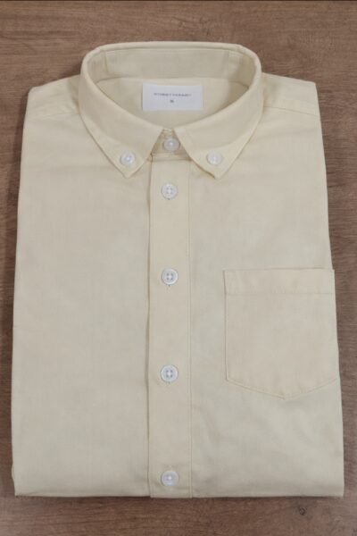 Camisa niño amarilla elegante