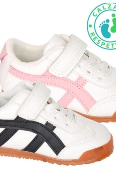Deportivas respetuosas rosa negra
