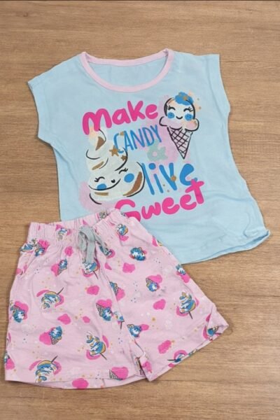 Pijama infantil corto verano Disney
