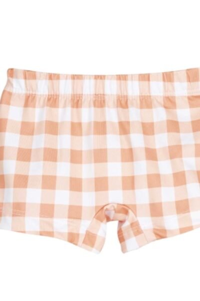 Bañador infantil boxer niño cuadros vichy verano