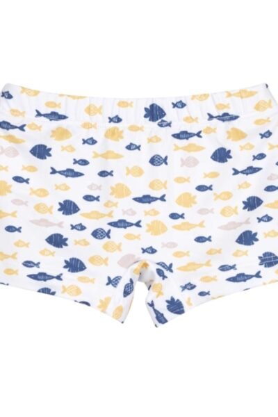 Bañador infantil boxer niño peces verano