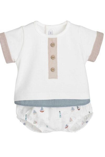 Conjunto pololo camiseta Yanam. Familia Velero