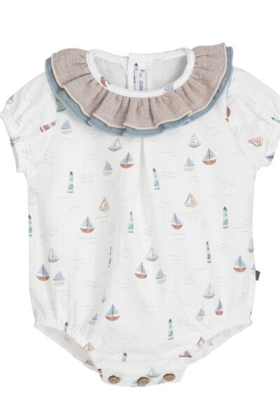 Pelele unisex Yanam. Familia Velero