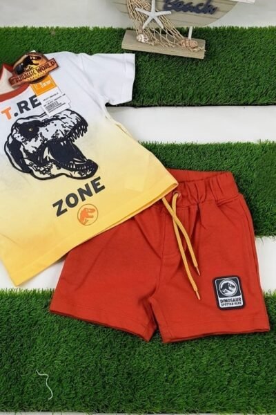Conjunto infantil niño sport verano jurasic