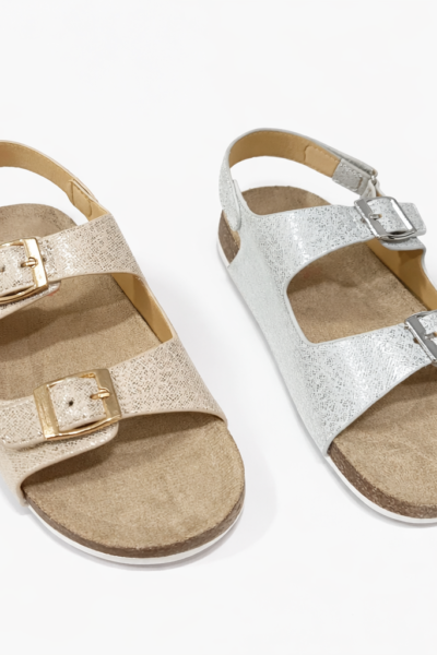 Sandalia bio niña infantil ancha velcro