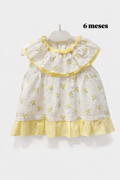Conjunto bebé jesusito girasoles