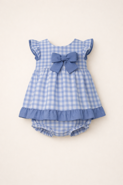 Jesusito azul infantil niña. Familia caracol
