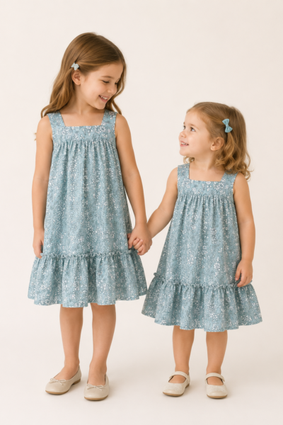 Jesusito vestido puntilla flores bebé niña