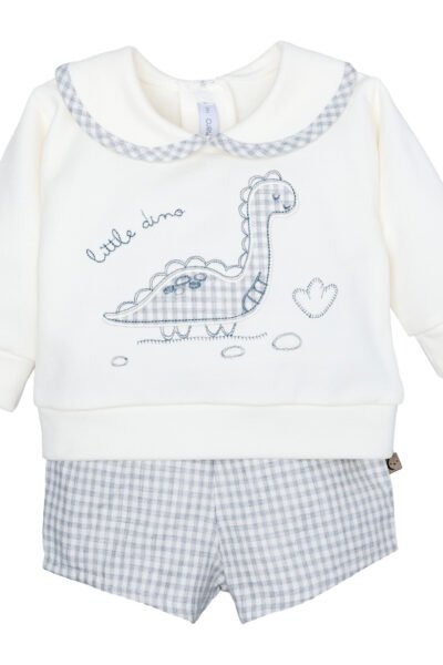 Conjunto pololo ninosaurio con pantalón