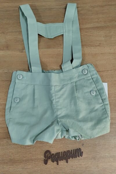 Peto verde de lino